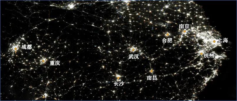 衛星告訴你，長江經濟帶是個什么“帶”