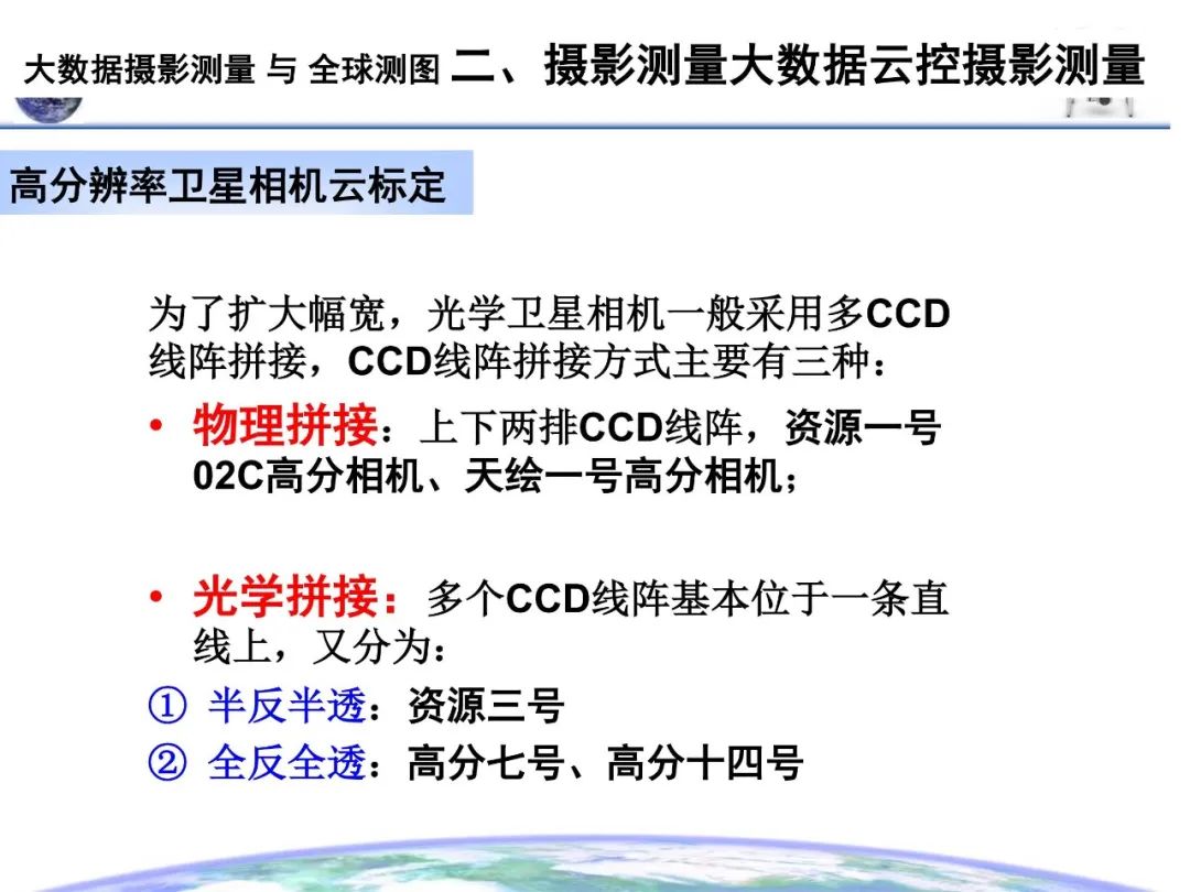 大數據攝影測量與全球測圖