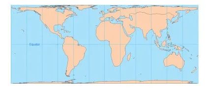 25種地圖投影類型：視覺參考指南