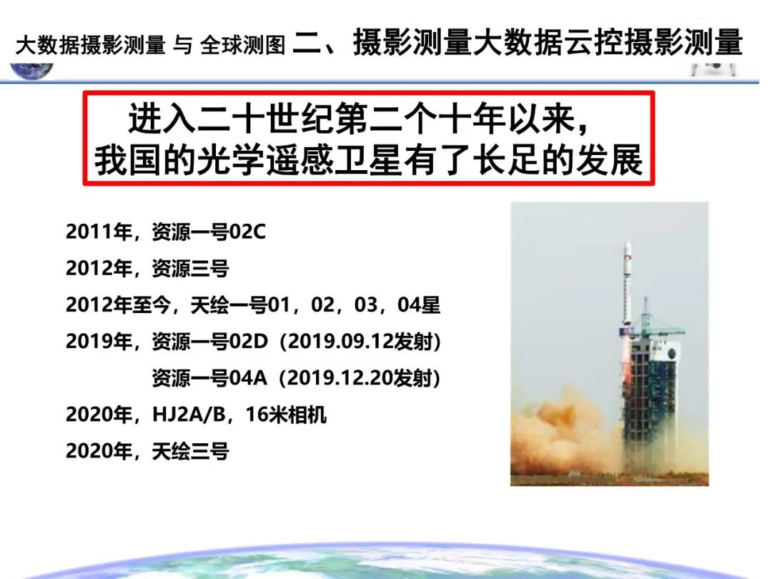 大數據攝影測量與全球測圖
