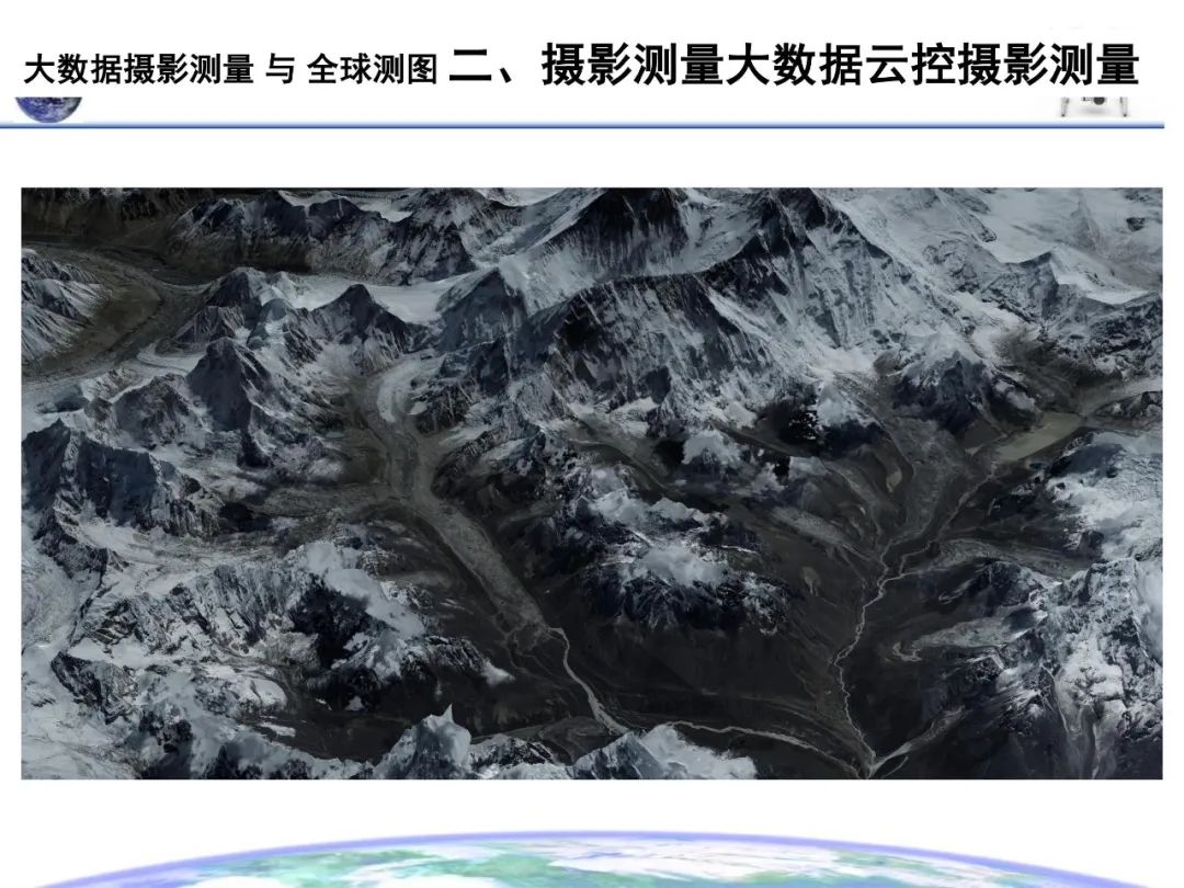 大數據攝影測量與全球測圖