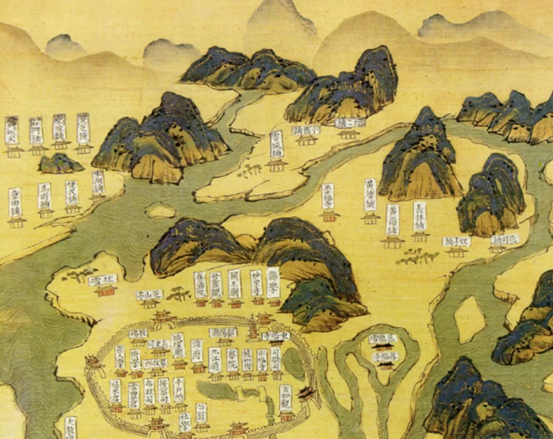 游走在制圖學(xué)與山水畫之間的中國(guó)傳統(tǒng)地圖