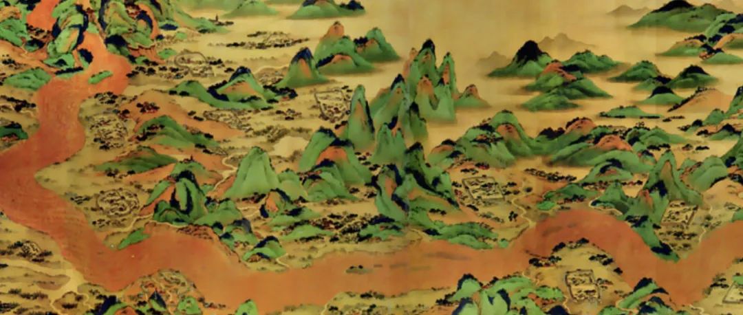 游走在制圖學(xué)與山水畫之間的中國(guó)傳統(tǒng)地圖