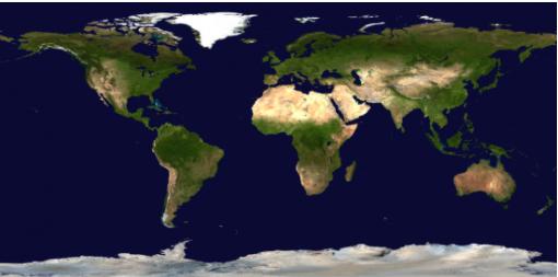 Blue Marble(NASA)-地球的衛(wèi)星圖像