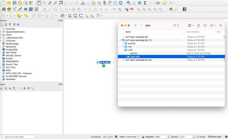如何在 QGIS 中導入 Esri 圖層包 如何在 QGIS 中導入 Esri 圖層包