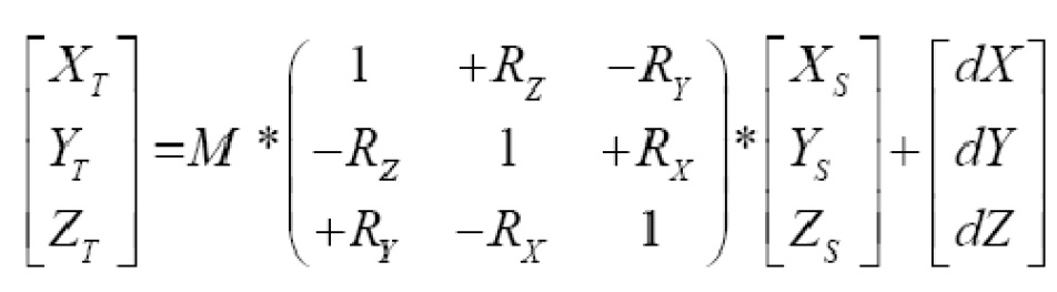 坐標(biāo)轉(zhuǎn)換三參數(shù)和七參數(shù)問題探討