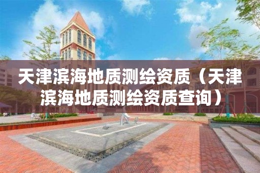 天津濱海地質(zhì)測繪資質(zhì)（天津濱海地質(zhì)測繪資質(zhì)查詢）