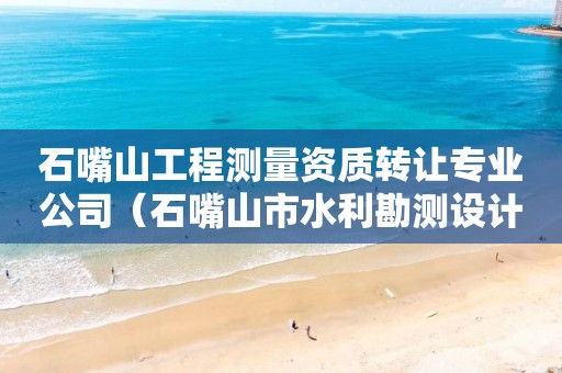 石嘴山工程測(cè)量資質(zhì)轉(zhuǎn)讓專業(yè)公司（石嘴山市水利勘測(cè)設(shè)計(jì)院有限公司）