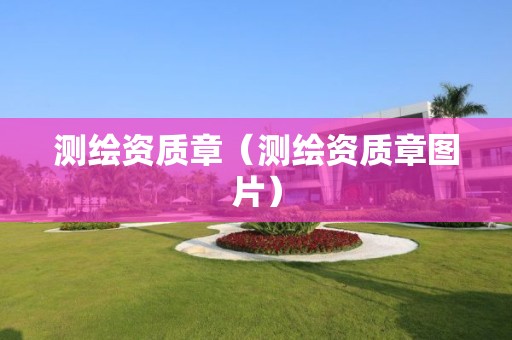 測繪資質章（測繪資質章圖片）