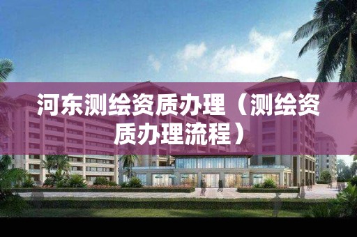河東測繪資質辦理（測繪資質辦理流程）