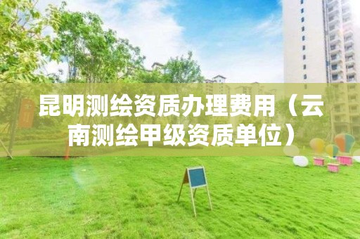 昆明測繪資質(zhì)辦理費用（云南測繪甲級資質(zhì)單位）