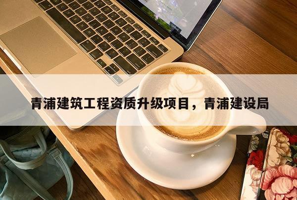 青浦建筑工程資質升級項目，青浦建設局